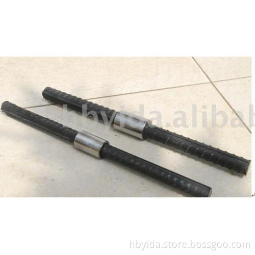 parallel thread rebar coupler